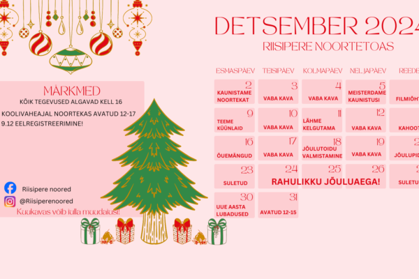 detsember 2024 Riisipere